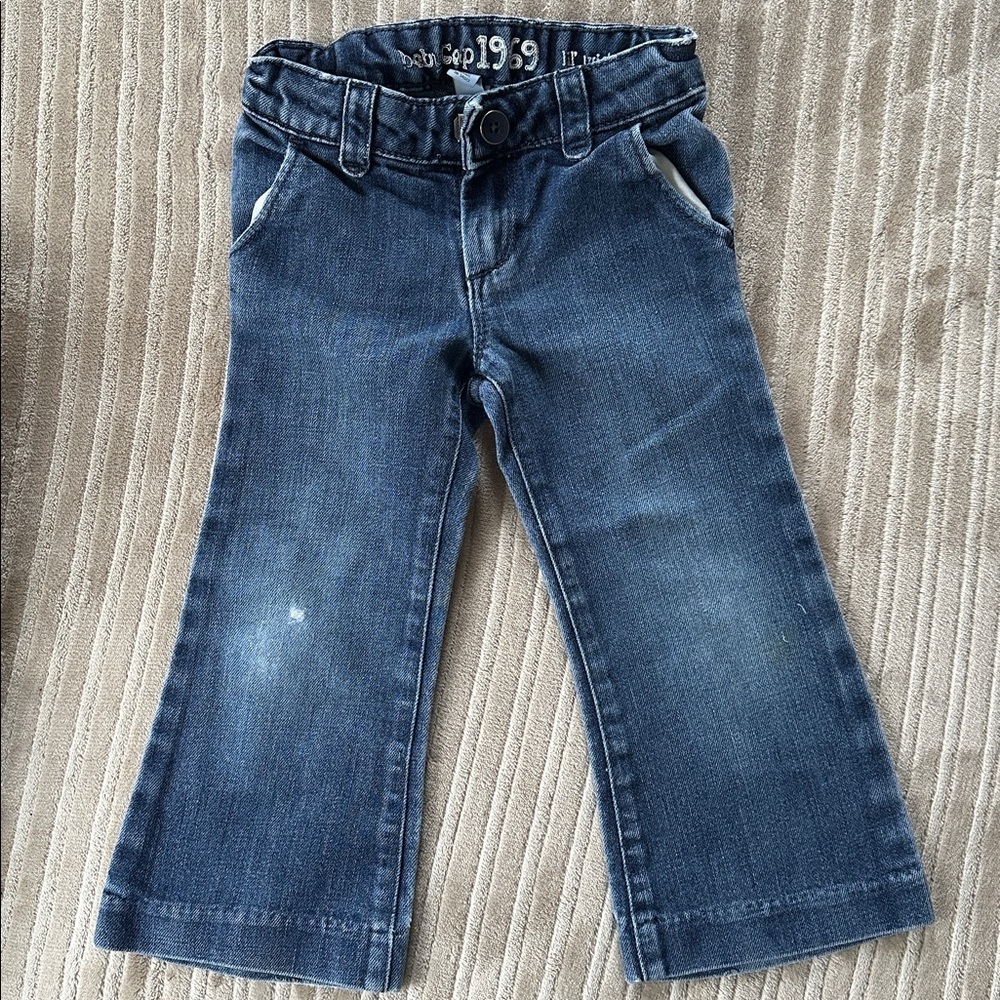 Baby Gap toddler wide leg jeans